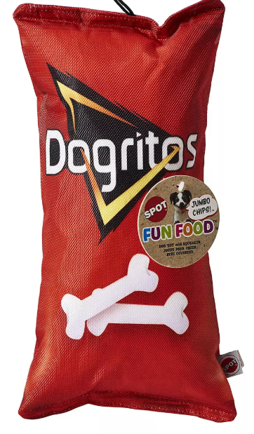 Spot Fun Food Dogritos Chips Plush Dog Toy