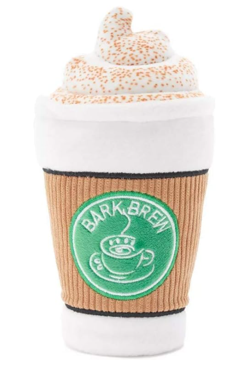 BARK Cup of Bark Roast Coffee Cup Dog Toy