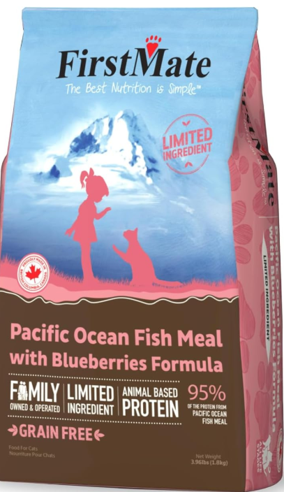 Firstmate Pet Foods Renaissance Grain Free Cat Food With Blueberries, 3.96-Pound