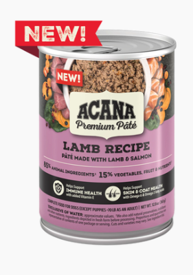 ACANA PREMIUM PÂTÉ™, Lamb Recipe