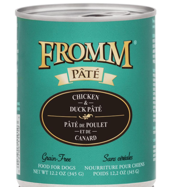 Fromm Chicken & Duck Pate Dog Food - Premium Wet Dog Food - Chicken Recipe