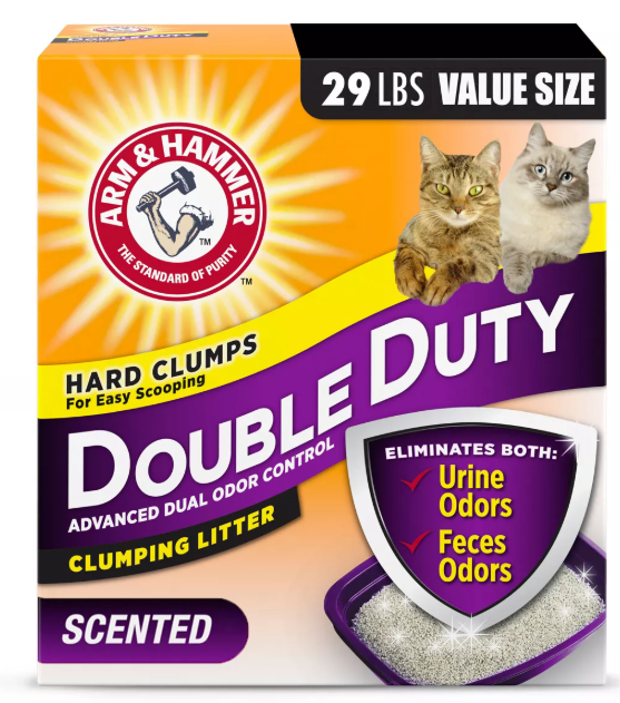 Arm & Hammer Double Duty Advanced Odor Control Clumping Cat Litter