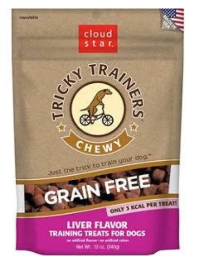 Cloudstar Dog Tricky Trainer Grain Free Chewy Liver 12oz