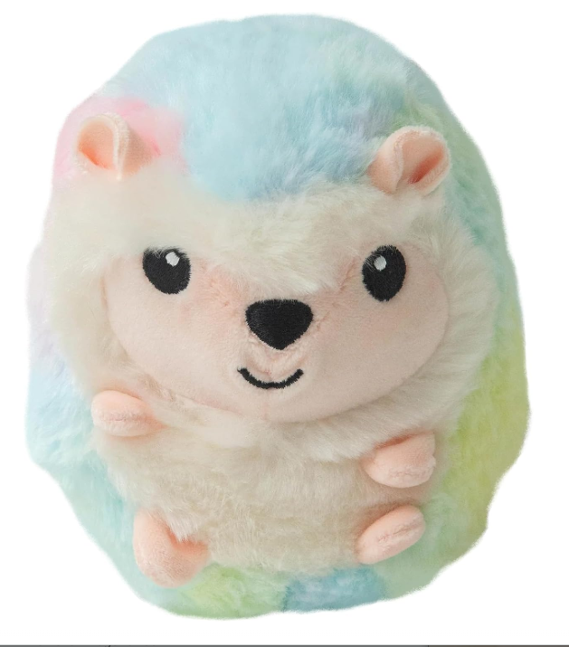 Guoml SnugArooz Willow The Hedgehog Plush Toy – Durable Chew Toy for Small Dogs - Made from Recycled Materials - Crinkle & Squeak Sounds - Ideal for Puppies