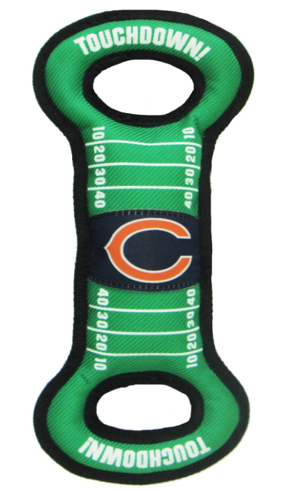 NFL Football Field Dog Toy with Squeaker - 32 Teams - for Tug, Toss, and Fetch. - Tough & Durable PET Toy