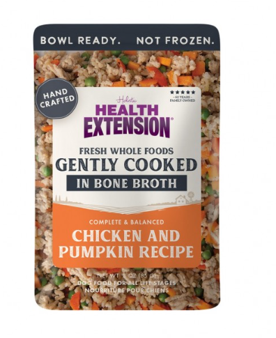Health Extension Gently Cooked Chicken And Pumpkin Recipe 3 oz.