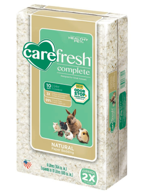 CareFRESH Complete Comfort Small Pet Bedding White, 1ea/10 l