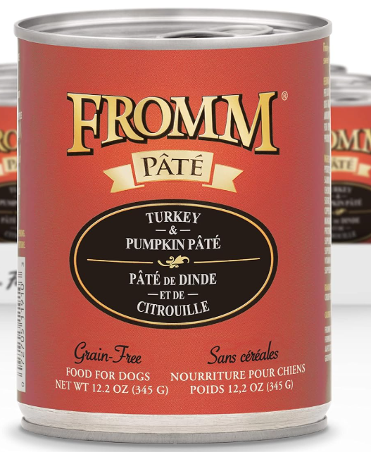 Fromm Turkey & Pumpkin Pate Dog Food - Premium Wet Dog Food - Turkey Recipe
