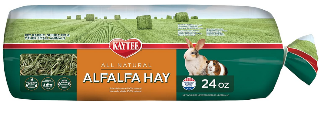 Kaytee Alfalfa Mini Bale, 24-Oz Bag