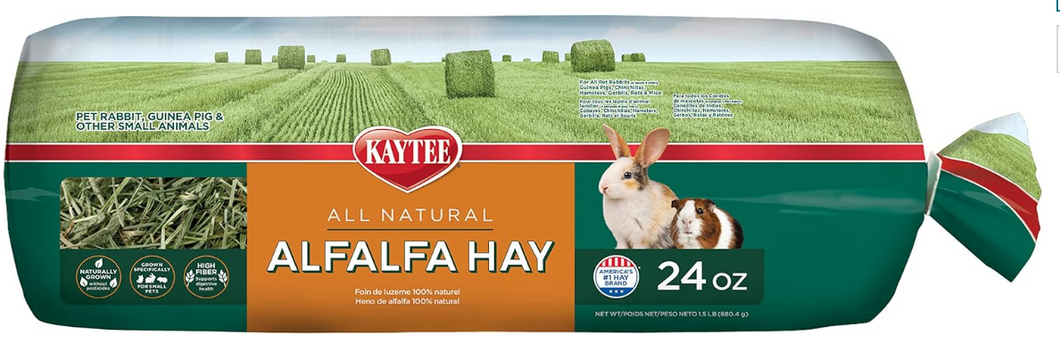 Kaytee Alfalfa Mini Bale, 24-Oz Bag