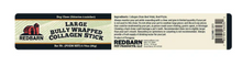 Load image into Gallery viewer, REDBARN BULLY WRAPPED COLLAGEN STICKS - LARGE
