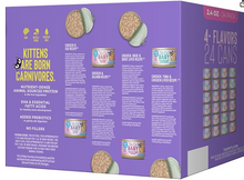 Load image into Gallery viewer, Tiki Cat Baby Favorites Whole Foods Wet Cat Food for Kittens Mega Pack, 2.4 oz. Cans (24 Count)
