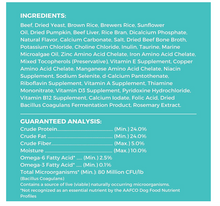 Load image into Gallery viewer, KOHA Limited Ingredient Bland Diet Dry Food for Dogs - Beef &amp; Brown Rice Recipe, Sensitive Stomach Dog Food - Pumpkin for Digestive Support, 3.5 lbs
