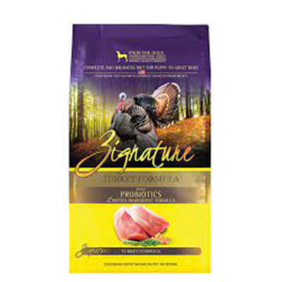 Zignature GF Turkey Small Bites Dry Dog Food