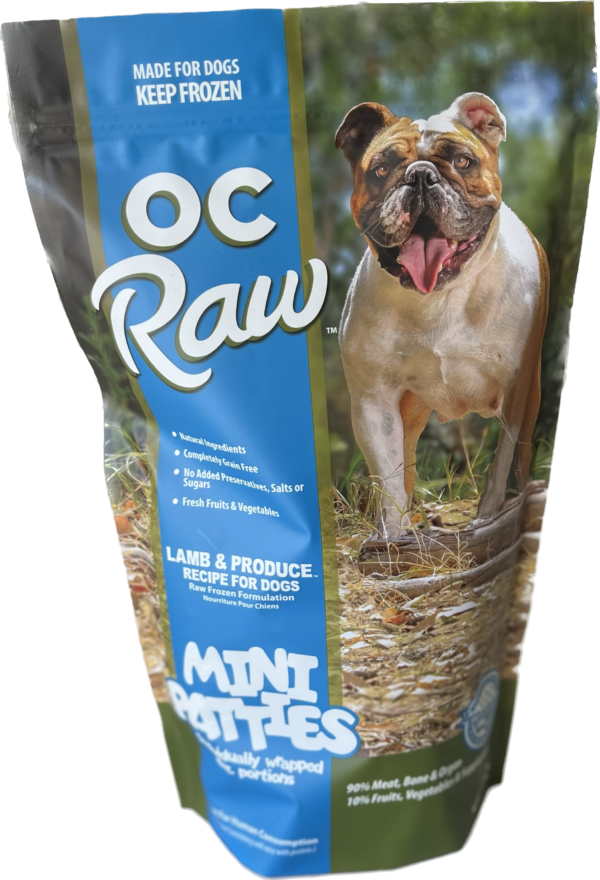 OC Raw Lamb & Produce Frozen Dog Food