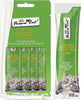 4pk Fussie Super Premium Cat Chicken Duck In Goat Milk Puree Cat Treat .5oz