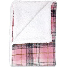 Load image into Gallery viewer, Sherpa Lined Dog Blanket 30"x 20"

