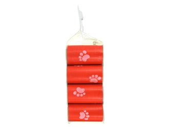 Petcrest Dog Waste Bags Scented - RED