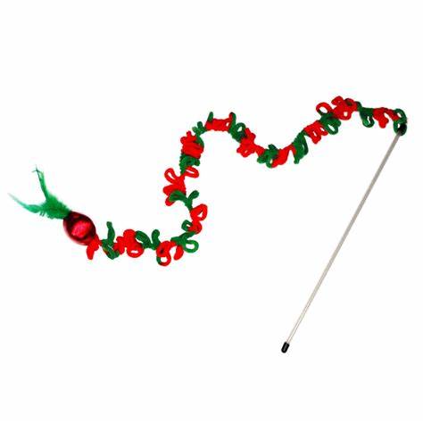 Kong Holiday Teaser Loops cat toy