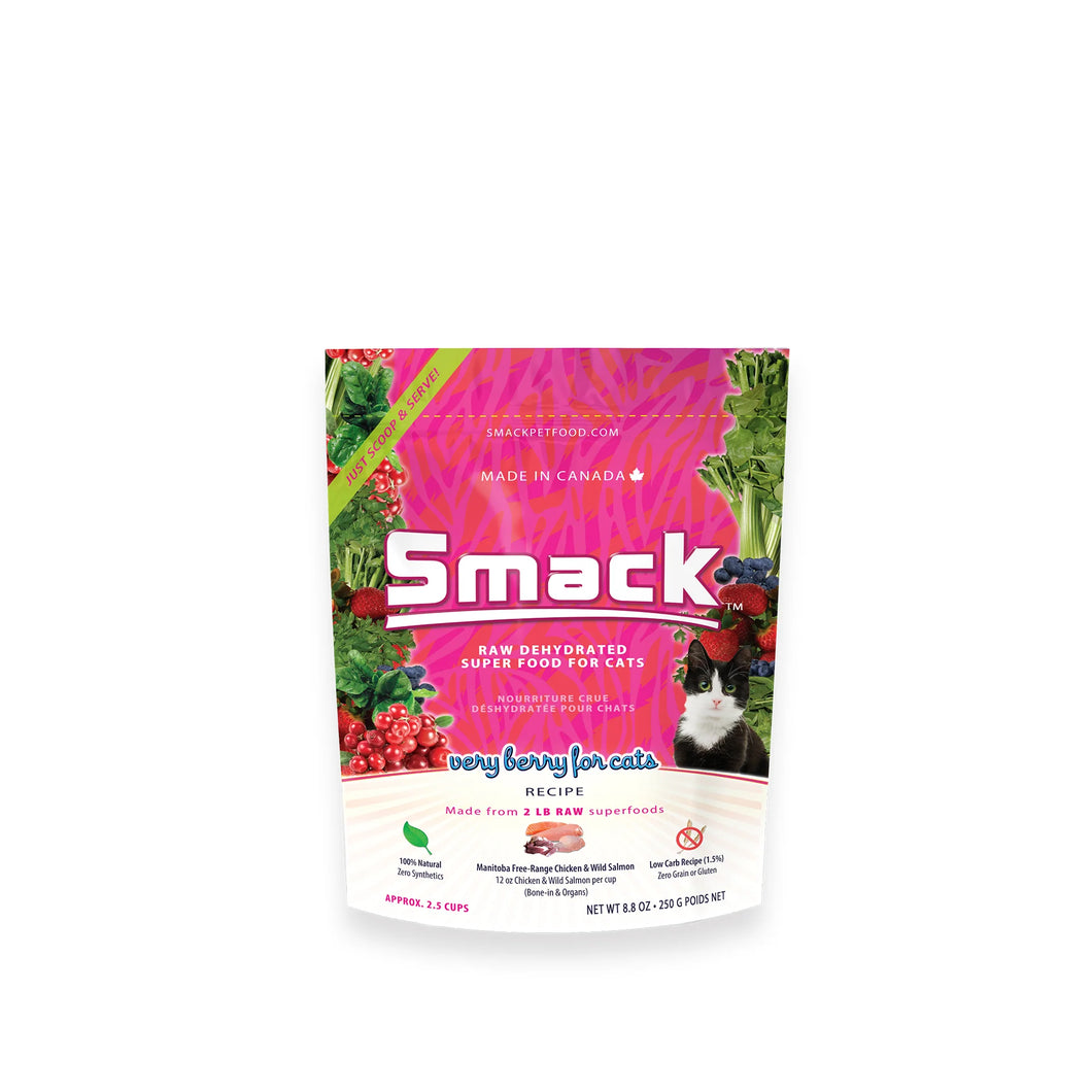 Smack Pet Food Raw Dehydrated Super Food For Cats