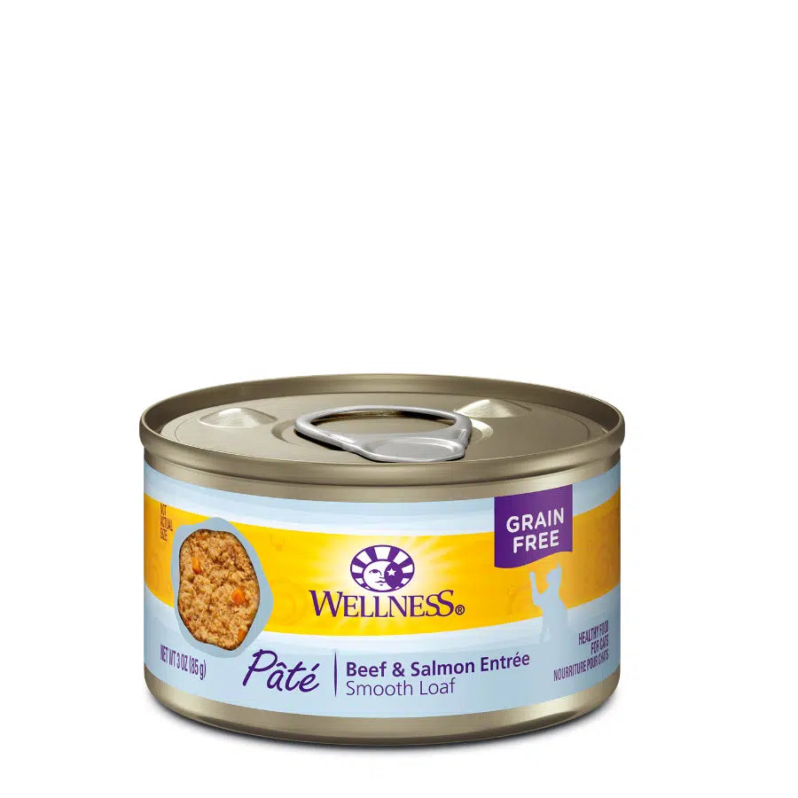 Wellness Complete Health Beef Salmon Cat Food 3oz