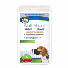 Load image into Gallery viewer, Four Paws Walk-About Quick-Fit Dog Muzzle
