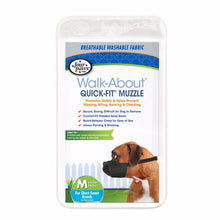 Load image into Gallery viewer, Four Paws Walk-About Quick-Fit Dog Muzzle
