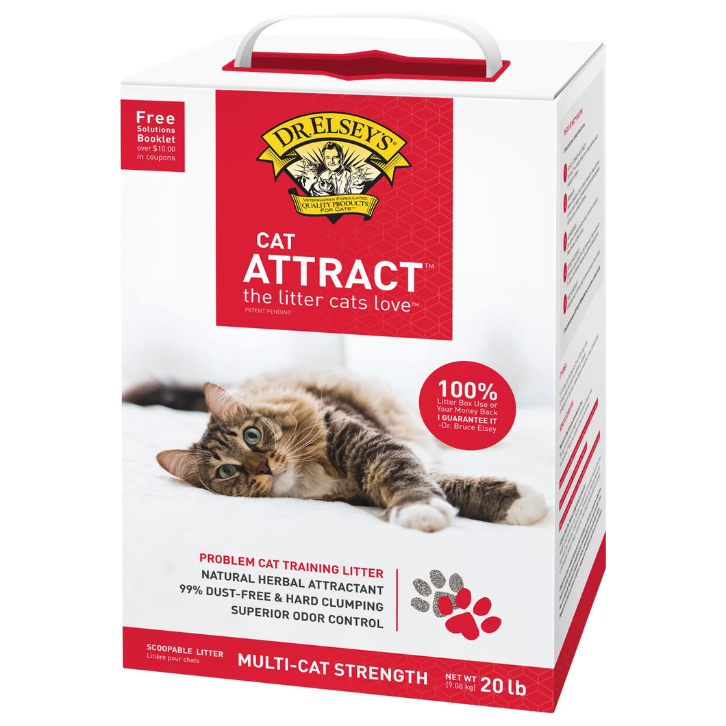 Dr. Elsey's Precious Cat Attract Unscented Clumping Clay Cat Litter