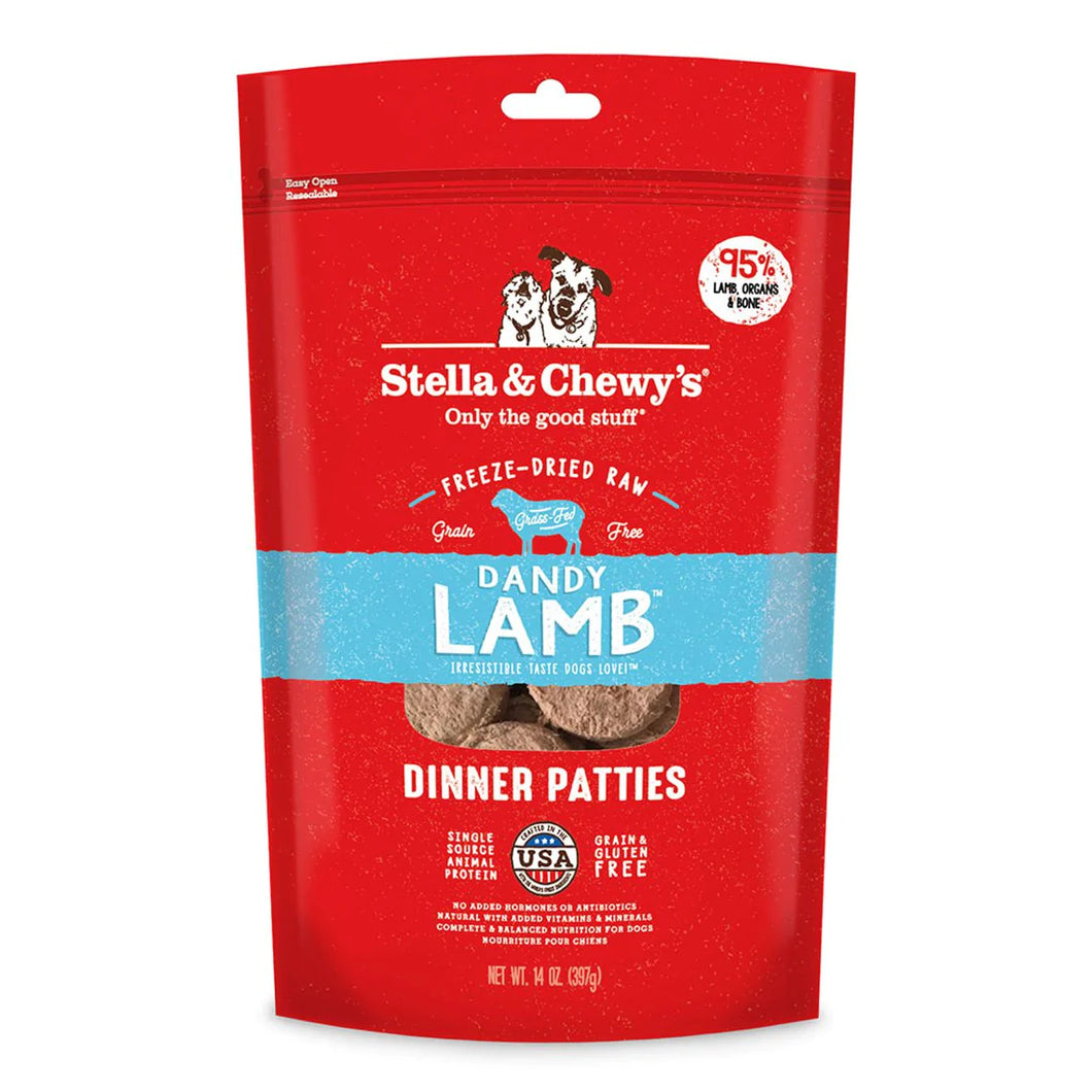 Stella & Chewy Freeze Dried Dinner Patties Lamb