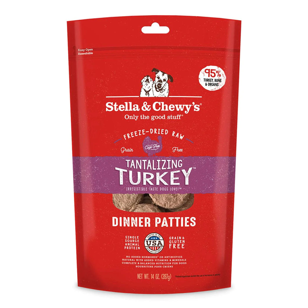 Stella & Chewy Freeze Dried Dinner Patties Turkey