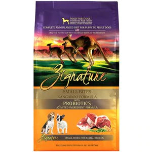Zignature GF Kangaroo Small Bites Dry Dog Food