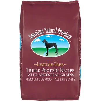 American Natural Premium Triple Protein With Ancestral Grains Dry Dog Food
