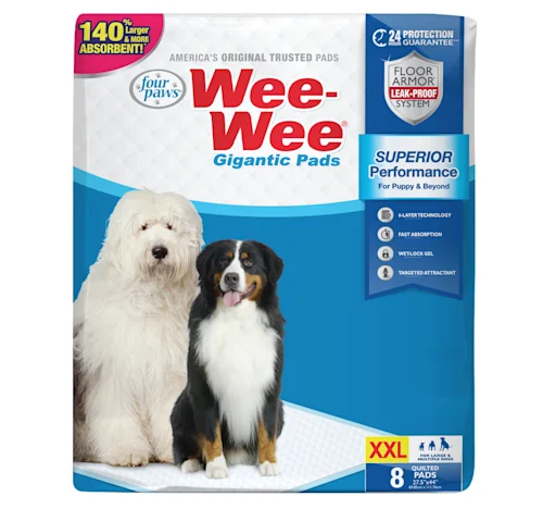 Wee-Wee XL Potty Pads, Count of 40