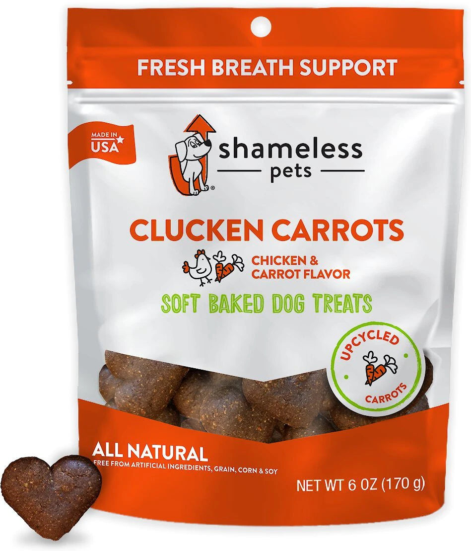 Shameless Pets Soft Baked Clucken Carrots