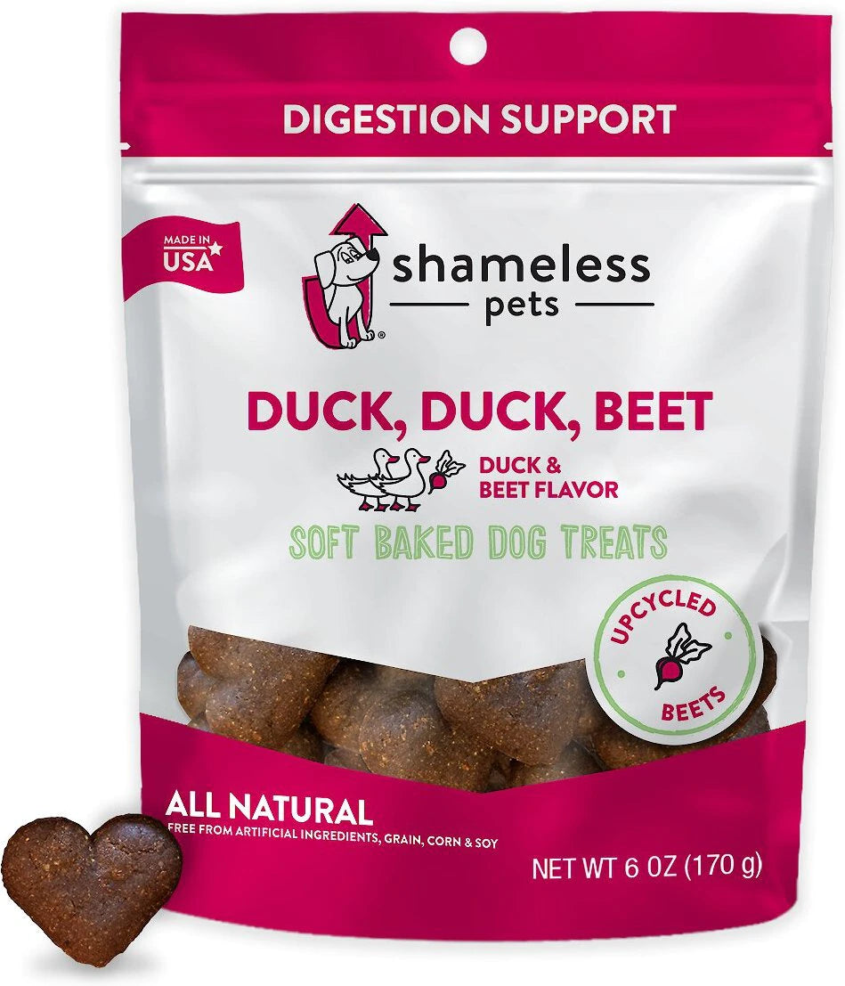 Shameless Pets Soft Baked Duck, Duck, Beet