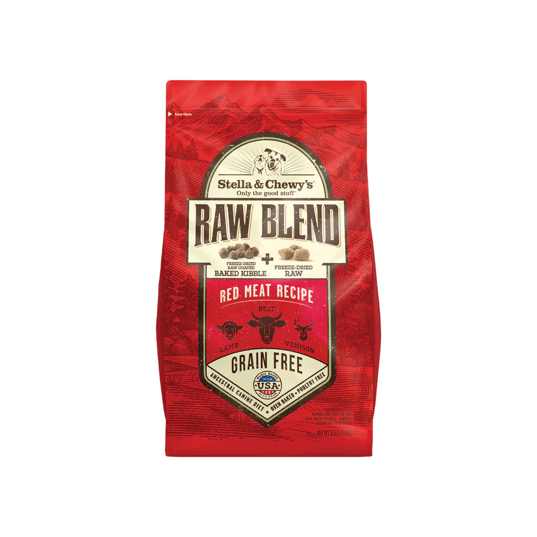 Stella & Chewy GF Raw Blend Red Meat Recipe Dry Dog Food
