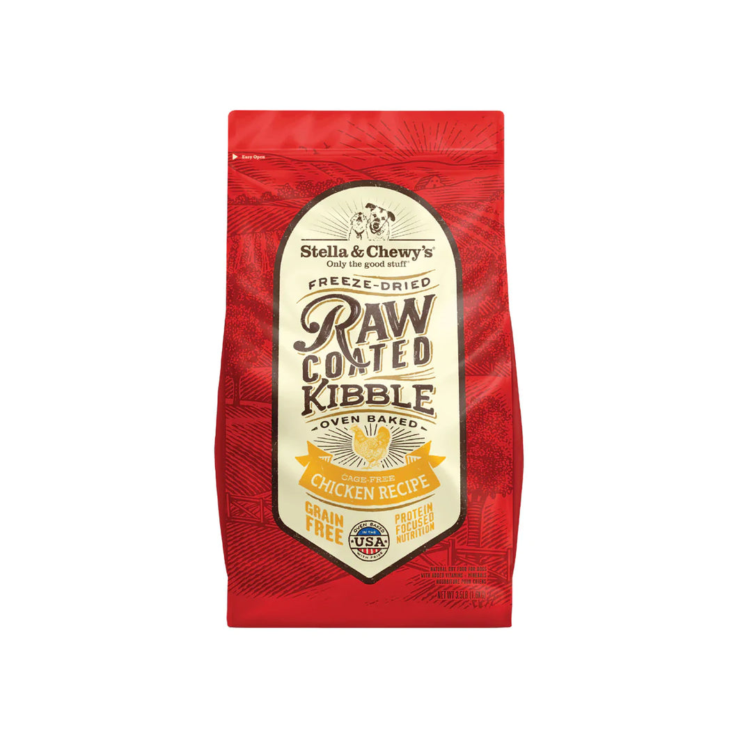 Stella & Chewy GF Raw Coated Adult Chicken Dry Dog Food