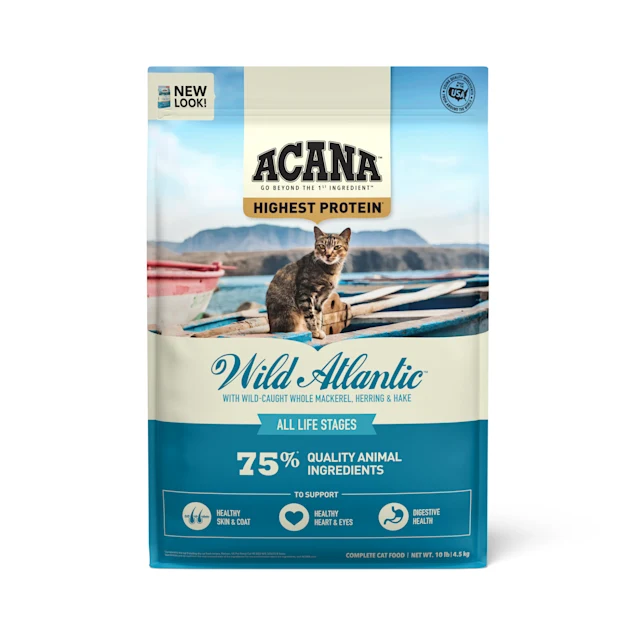 Acana Wild Atlantic Mackerel, Herring, & Hake Dry Cat Food