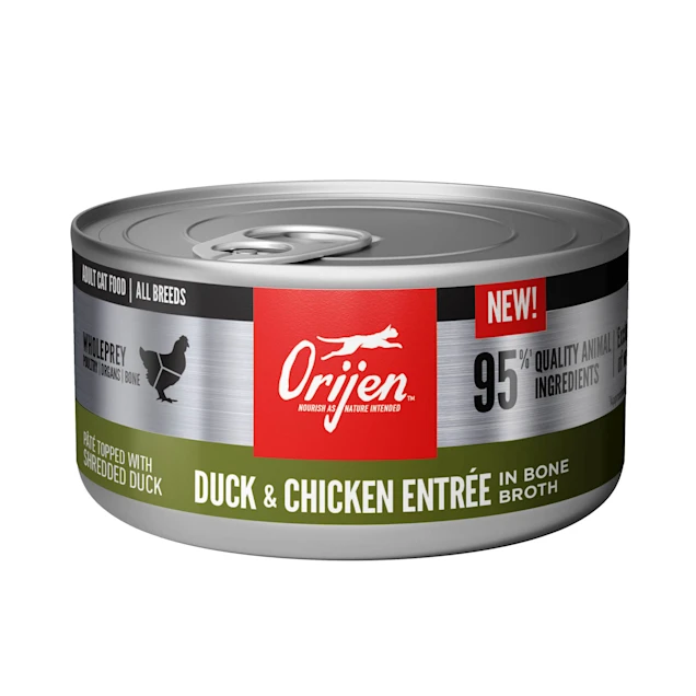Orijen Duck & Chicken In Bone Broth Wet Cat Food