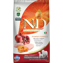 Load image into Gallery viewer, Farmina N&amp;D Quail, Pumpkin, Pomegranate Dry Dog Food
