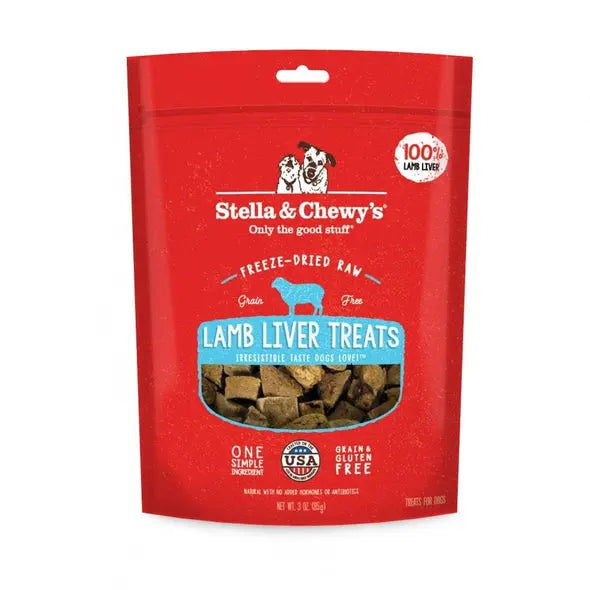 Stella & Chewy Freeze Dried Raw Lamb Liver Treats