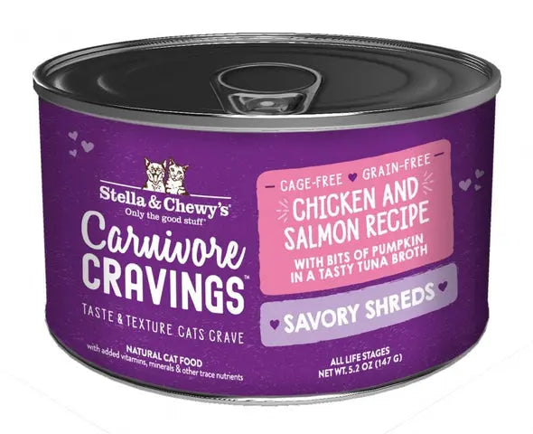 Stella & Chewy Chicken & Salmon Shreds Wet Cat Food