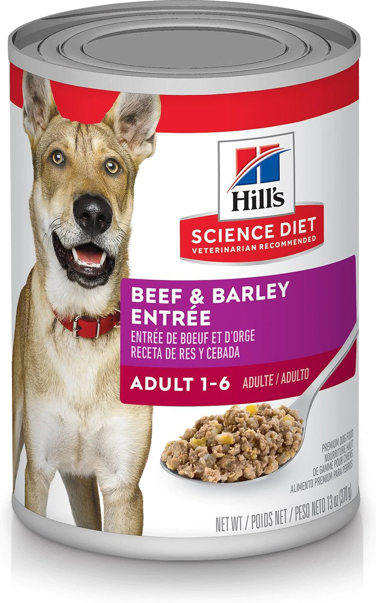 Hill's Science Diet Adult Beef & Barley Entree