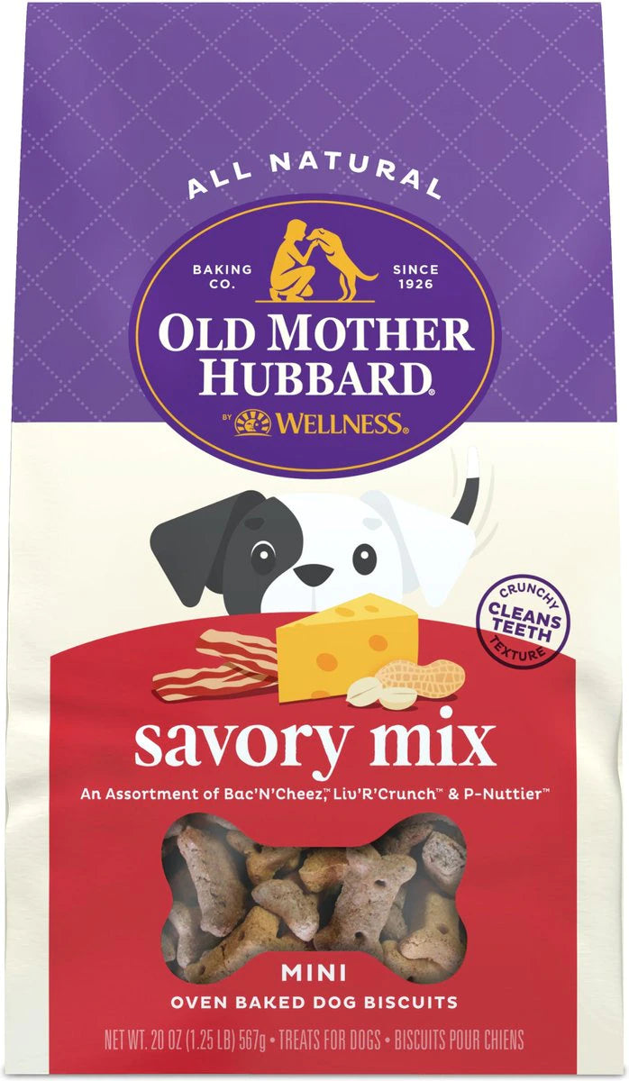 Old Mother Hubbard Savory Mix Natural Oven-Baked Biscuits
