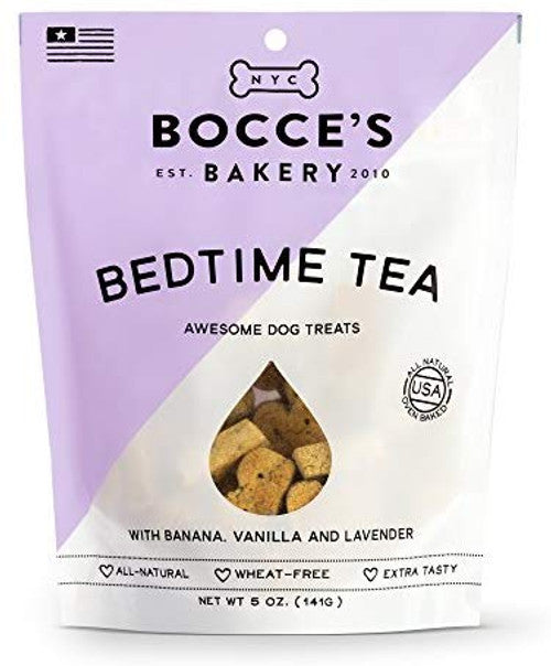 Bocce's Bakery Bedtime Tea with Vanilla and Banana Flavors Dog Treats - 5oz