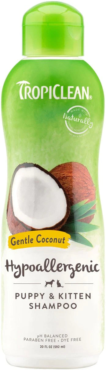 Tropiclean Hypoallergenic Puppy & Kitten Shampoo
