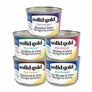 Solid Gold 5 Oceans Canned Cat Food
