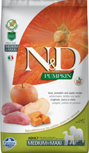 Load image into Gallery viewer, Farmina N&amp;D Wild Boar, Pumpkin, Apple Dry Dog Food
