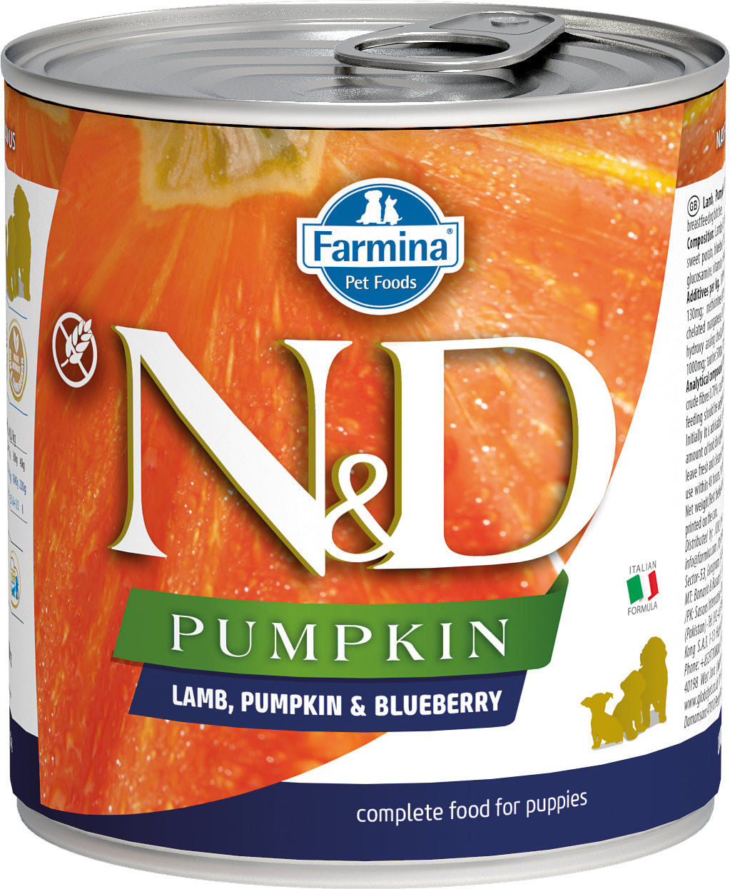 Farmina Grain-Free LAMB, PUMPKIN & BLUEBERRY WET DOG FOOD