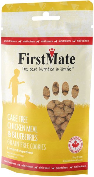 Firstmate Cage Free Chicken Meal & Blueberries Mini Trainer Grain-Free